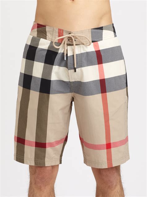 burberry swimsuit men's|Burberry men's swim trunks sale.